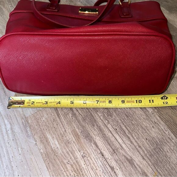 🎒TOMMY HILFIGER RED Tote bag EUC - Picture 7 of 13